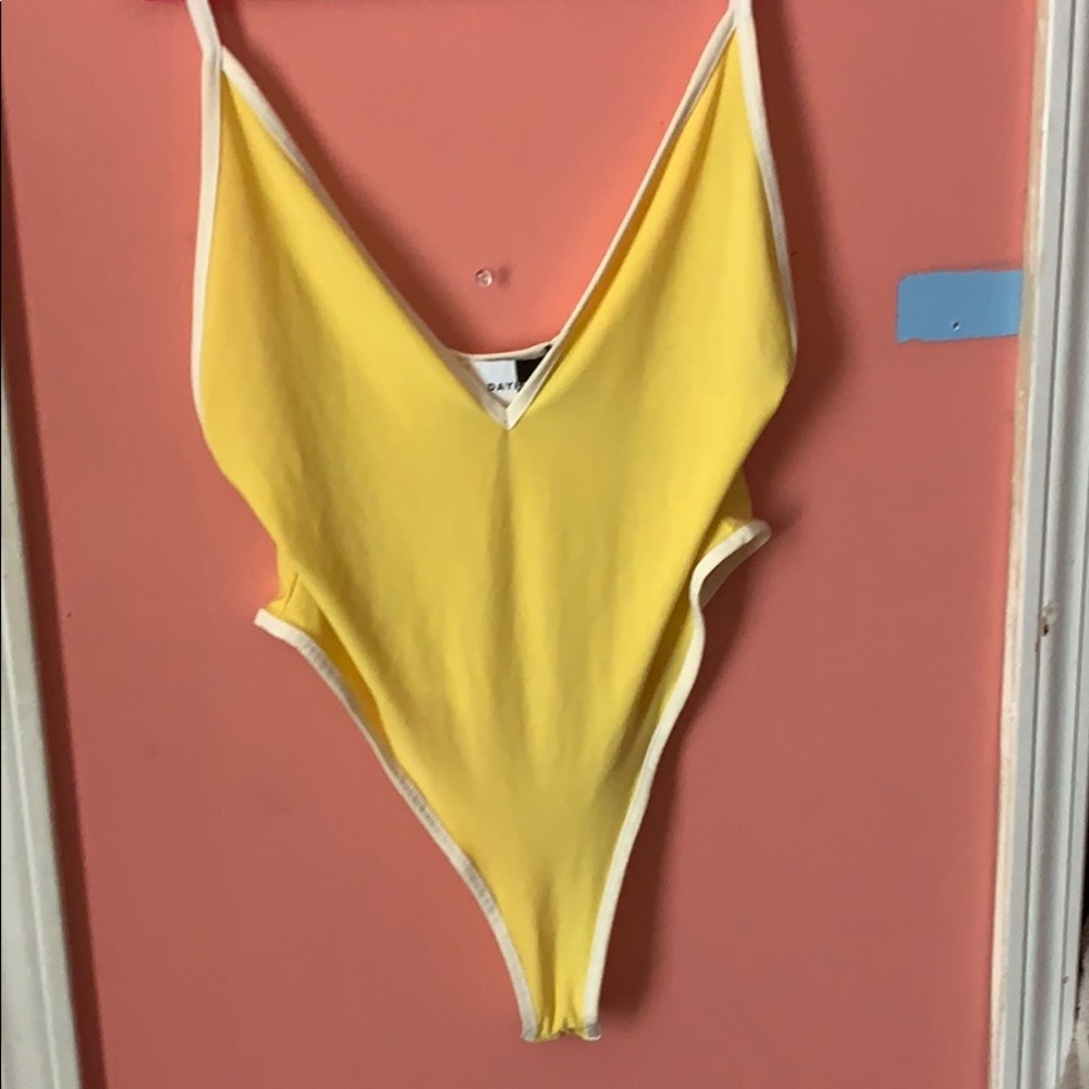 Neon yellow body shirt